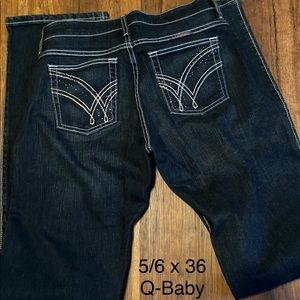 Wrangler Q-Baby jeans. ALL BRAND NEW!! 5/6 x 36